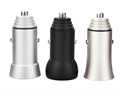Picture of Firstsing QC3.0 Metal Dual USB Car Charger Fast Charging for Cell Phone portable Universal intelligent recognition