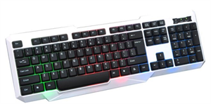 Show details for Firstsing 3 Colors Mixed LED Backlight Standard USB Wired PC Gaming Keyboard Picture of Firstsing 3 Colors Mixed LED Backlight Standard USB Wired PC Gaming Keyboard