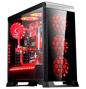 Show details for Firstsing RGB MicroATX Tower Tempered Glass Panels Gaming Computer Case Picture of Firstsing RGB MicroATX Tower Tempered Glass Panels Gaming Computer Case