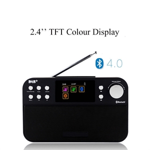 Agrandir l'image de Firstsing Portable Digital DAB FM RDS Radio 2.4 inch TFT Color LCD Display Bluetooth 4.0 Image de Firstsing Portable Digital DAB FM RDS Radio 2.4 inch TFT Color LCD Display Bluetooth 4.0