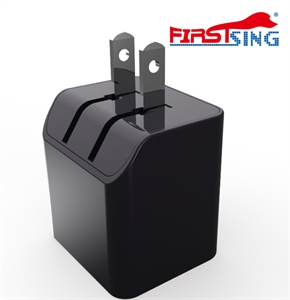 Показать информацию о FirstSing 2.4A Dual USB Wall Charger Adapter BC1.2 DCP Portable Travel Home Charger Plug for iPhone iPad Samsung Изображение FirstSing 2.4A Dual USB Wall Charger Adapter BC1.2 DCP Portable Travel Home Charger Plug for iPhone iPad Samsung