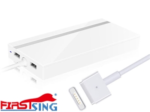 Firstsing 85W 4.25A Ultrathin T-tip Magsafe 2 Power Adaptor Replacement Charger with 2-Port USB  for Apple MacBook Pro Firstsing 85W 4.25A Ultrathin T-tip Magsafe 2 Power Adaptor Replacement Charger with 2-Port USB  for Apple MacBook Pro