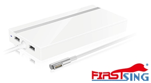 Show details for   Firstsing 85W 4.6A Ultrathin L-tip Magsafe 1 Power Adaptor Replacement Charger with 2-Port USB  for Apple MacBook Pro Picture of   Firstsing 85W 4.6A Ultrathin L-tip Magsafe 1 Power Adaptor Replacement Charger with 2-Port USB  for Apple MacBook Pro