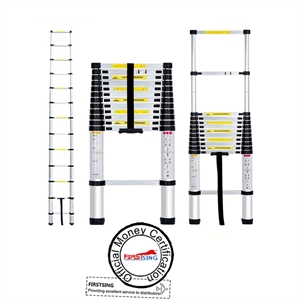 Show details for Firstsing 3.8M Aluminum Alloy Engineering Ladder Portable Foldable Extendable Ladder for 13 Steps Picture of Firstsing 3.8M Aluminum Alloy Engineering Ladder Portable Foldable Extendable Ladder for 13 Steps