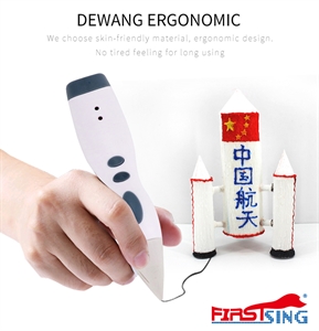 Show details for Firstsing 3D Printer Pen Creativity Best Birthday Gift Low Temperature Filament 3D Printing Pen Scribble Pen for School Picture of Firstsing 3D Printer Pen Creativity Best Birthday Gift Low Temperature Filament 3D Printing Pen Scribble Pen for School