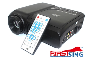 Show details for Firstsing Home Entertainment Portable LED Projector Built In DVD Player Home theater Picture of Firstsing Home Entertainment Portable LED Projector Built In DVD Player Home theater