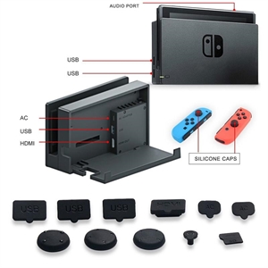 Agrandir l'image de Firstsing Game Protective Kit for Nintendo Switch Image de Firstsing Game Protective Kit for Nintendo Switch