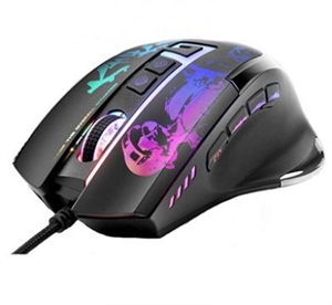 Picture of Gaming Mouse Demon Baron LED RGB Backlight Wired Mice Firstsing