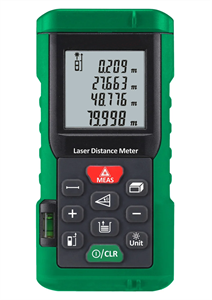 Show details for Laser Distance Meter Electronic Roulette Laser Digital Tape Range Finder Laser Range Finder MeasuringTape 40m Picture of Laser Distance Meter Electronic Roulette Laser Digital Tape Range Finder Laser Range Finder MeasuringTape 40m