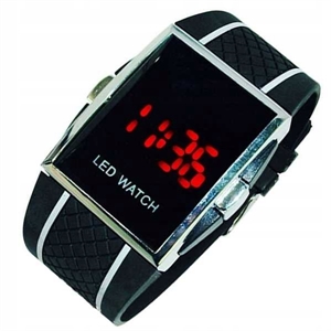 Show details for Sport LED Watch Men's Wristwatch black Picture of Sport LED Watch Men's Wristwatch black