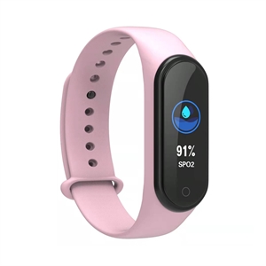 Agrandir l'image de BlueNEXT M4s 0.96 Inch Hd Ip67 Body Temperature Monitoring Sport Fitness Waterproof Smart Watch(Pink) Image de BlueNEXT M4s 0.96 Inch Hd Ip67 Body Temperature Monitoring Sport Fitness Waterproof Smart Watch(Pink)