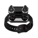 Picture of BlueNEXT Smart Watch with Wireless Bluetooth Headset,2 in 1 Sport TWS Earbuds with Smart Bracelet,Earbuds Fitness Heart Rate Monitor Smart Bracelet