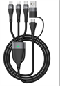 Three-in-one Fast Charging Charging Cable One To Three Two To Three Mobile Phone Charging Cable 100w Apple Data Cable PD20w Suitable For Android Huawei Mobile Phone Tablet ipad Multi-Function Data Cable