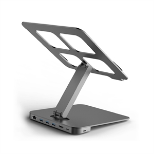 Изображение Folding Metal Dissipate Heating Laptop Stand