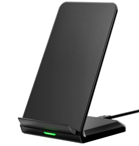 Show details for Dual Electric Coils Design 10W Max Fast Wireless Charger Universal Desk Phone Stand Picture of Dual Electric Coils Design 10W Max Fast Wireless Charger Universal Desk Phone Stand