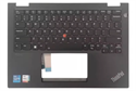 Изображение For ThinkPad X13 Yoga Gen2 Palmrest Top Cover 4G WWAN US Keyboard 5M11C18617