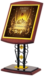 Picture of BX-D418 Wooden post stand