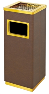 Image de BX-A016 Square gold ash barrel