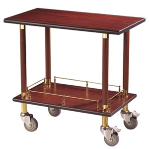 Image de Wooden food trolley