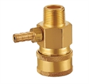 Picture of One-piece QD and injector connector