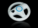 Wii Racing wheel(black and white)