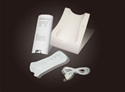 Wii 3in1 wireless sensor charge station/Silicon sleeve/battery