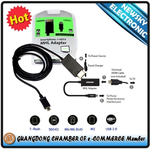 Picture of MHL adapter for smartphone