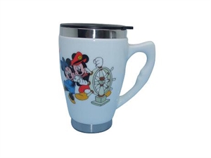 Picture of STAINLESS STEEL INNER PLASTIC OUTER MUG