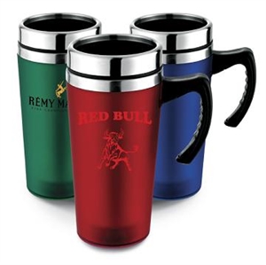 Picture of STAINLESS STEEL INNER PLASTIC OUTER MUG