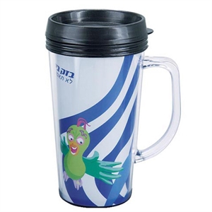 Image de DOUBLE WALL PLASTIC MUG