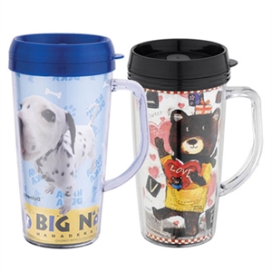 Image de DOUBLE WALL PLASTIC MUG