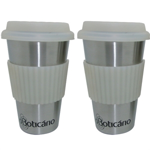 Picture of DOUBLE WALL STAINLESS STEEL MUG