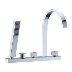 Image de Double handle bathrub mixer