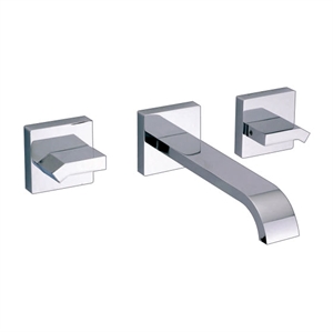 Image de Double bandle in-wall washbasin mixer