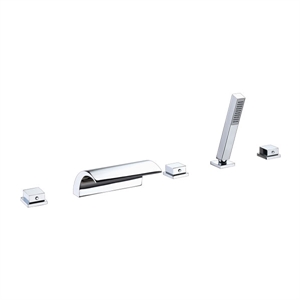 Image de Double handle bathrub mixer