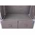 Image de Metal Frame Hanging Folding Clothes Wardrobe With Drawers