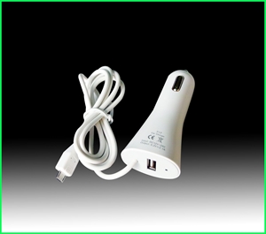 Agrandir l'image de 2100MA Car Charger with Micro Cable Image de 2100MA Car Charger with Micro Cable