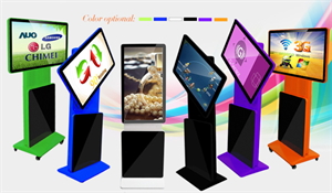 Show details for 90 degrees Rotating Floor Standing Multi screen advertising machine lcd digital signage Picture of 90 degrees Rotating Floor Standing Multi screen advertising machine lcd digital signage