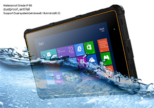 Show details for Waterproof 8 inch WINDOWS ANDROID Dual system Tablet PC WIFI Bluetooth GPS With fingerprint recognition Picture of Waterproof 8 inch WINDOWS ANDROID Dual system Tablet PC WIFI Bluetooth GPS With fingerprint recognition