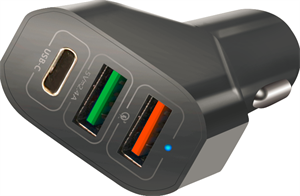 Show details for QC Quick Charger 3.0 Type-c USB C Car Charger Picture of QC Quick Charger 3.0 Type-c USB C Car Charger