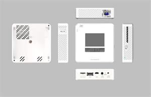 Mini Projector with  100 lumens Brighness の画像