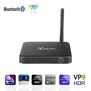Image de Android 6.0 X98 PRO Amlogic S912 BT 4.0 2G+16G 2.4G/5.8G Double wifi Tv Box