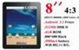 Picture of 8 inch Android 2.2 MID/Tablet PC Arm cortex A8