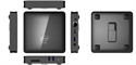 Picture of Intel Atom Cherry Trail-T4 Z8500 smart TV BOX support android or windows