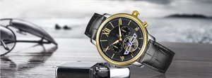 Show details for Leather waterproof hollow automatic mechanical watches Picture of Leather waterproof hollow automatic mechanical watches