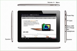 Image de 9.7quot; Visture V4 HD RK3066 Quad Core Bluetooth tablet