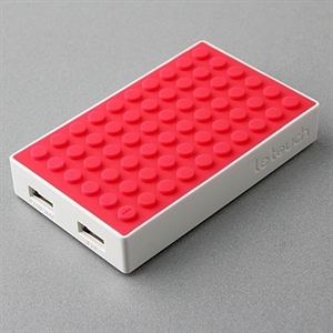Show details for Le touch 4000mAh Universal Power Stone Power Bank (Red) Picture of Le touch 4000mAh Universal Power Stone Power Bank (Red)