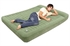 Bar Coil Top  Side Flocked Air Bed with built in pillow