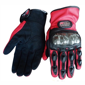 Image de Full finger pro bike gloves with carbon fiber protector