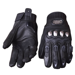 Show details for Leather Full finger pro bike gloves with Stainlesssteel Picture of Leather Full finger pro bike gloves with Stainlesssteel